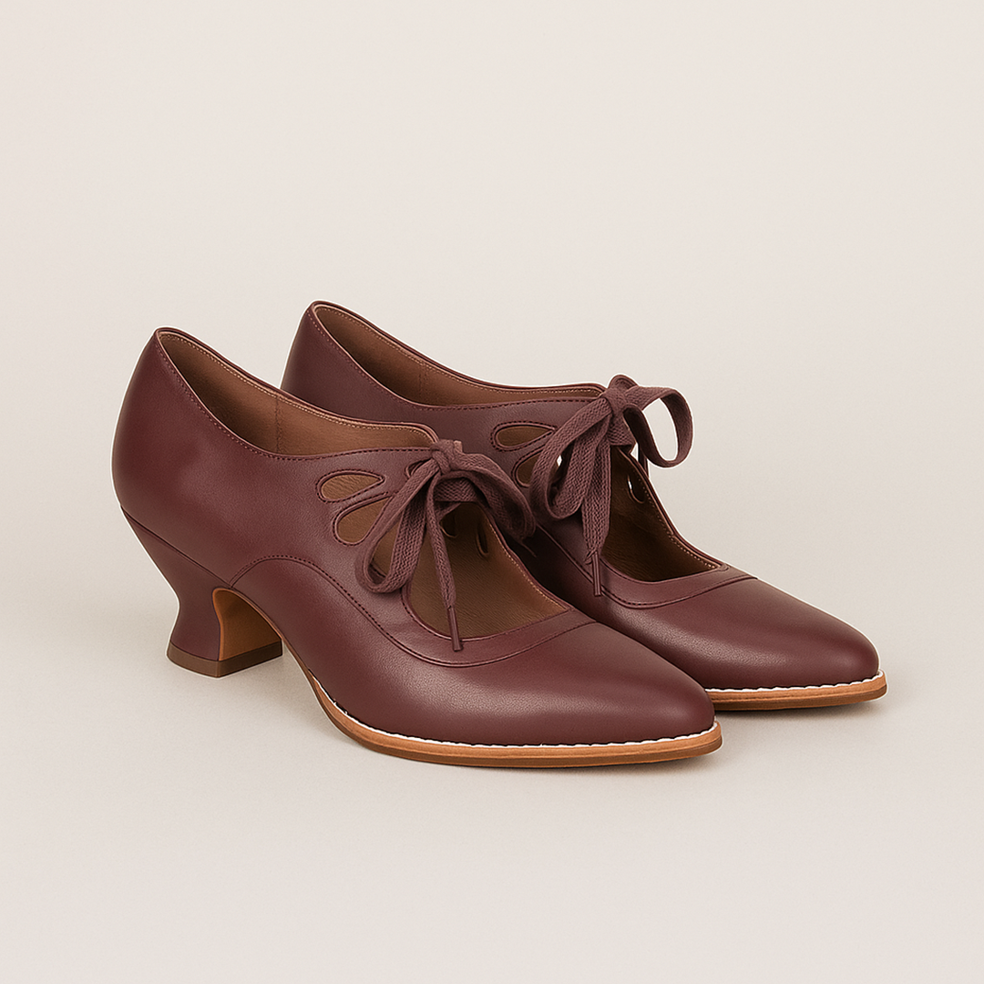 Damskie Buty Z Zakrytymi Palcami - Stylowe Obcasy