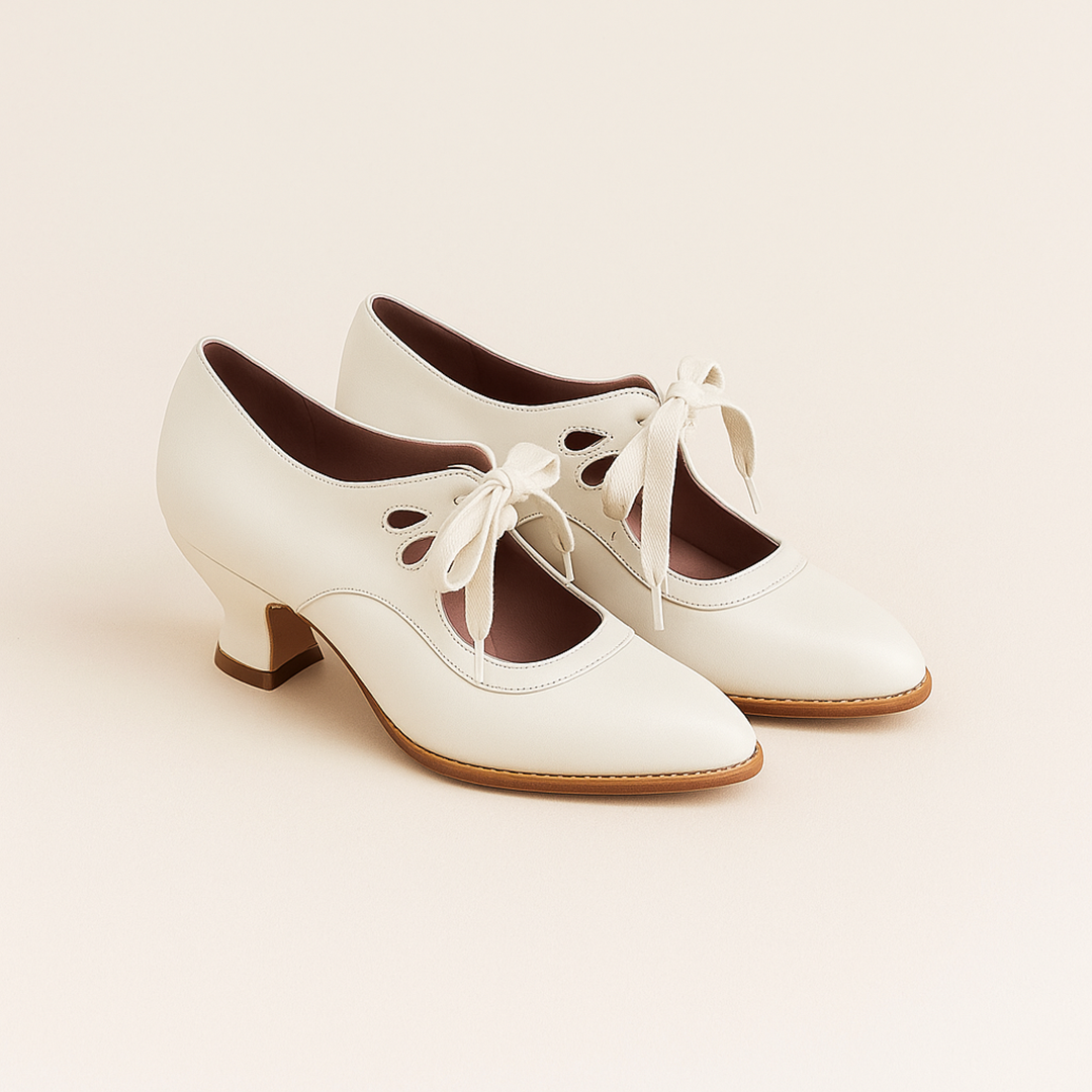 Damskie Buty Z Zakrytymi Palcami - Stylowe Obcasy